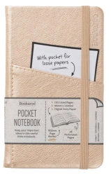Bookaroo Notatnik Journal Pocket A6 - Złoty - IF