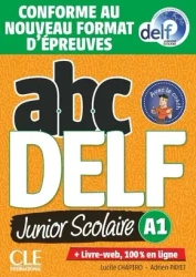 ABC DELF A1 junior scolaire książka + DVD + zawartość online Nowa formuła 2021 - Lucile Chapiro|Adrien Payet
