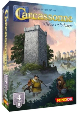 Carcassonne 3 Wieże i Złodzieje Edycja 4 - Bard Centrum Gier