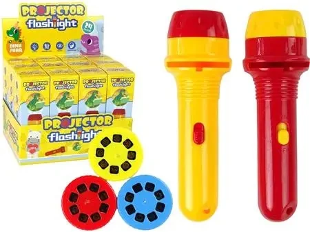 Projektor dla dzieci 3 wymienne płytki MIX - Leantoys