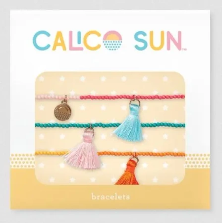 Zestaw bransoletek Ashley - Frędzelki 3szt - ooly