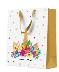 Torebka prezentowa Jednorożec, średnia