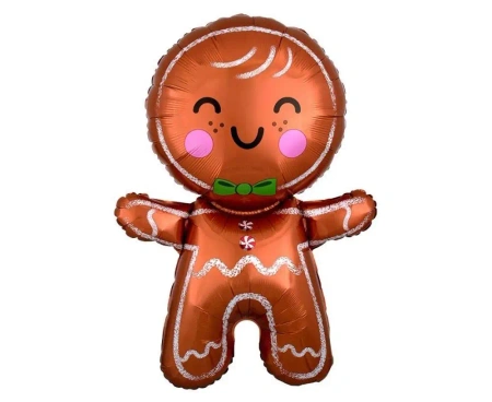 Balon foliowy Piernikowy ludzik 39x54cm - Godan