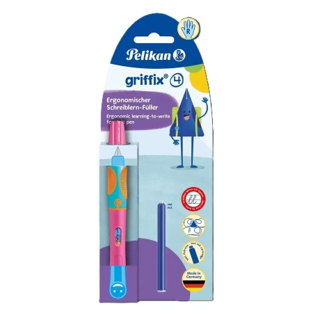 Pióro wieczne Griffix Lovely Pink blister - PELIKAN