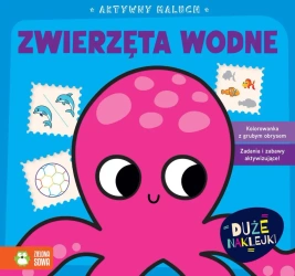 Aktywny maluch. Zwierzęta wodne - Maria Treter
