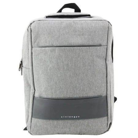 Plecak biznesowy z USB szary 14L - Leantoys