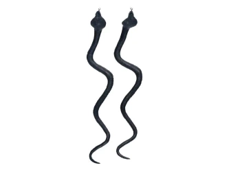 Wąż czarny 34cm 2szt - MFP