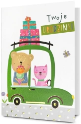 Karnet Urodziny - Pan Dragon