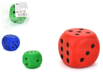 Kości do gry duże sportowe - Pro Kids