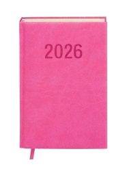 Kalendarz 2026 A5 Colorfix DNS różowy - -