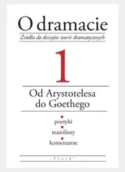 O dramacie. Od Arystotelesa do Goethego - Eleonora Udalska
