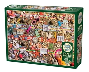 Puzzle 1000 Na plaży G3 - Cobble Hill