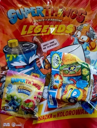 SuperThings Rivals of Kaboom. Legends. Książka do kolorowania - praca zbiorowa