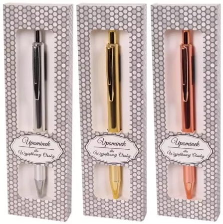 Długopis Queen Gift Box mix - Cresco