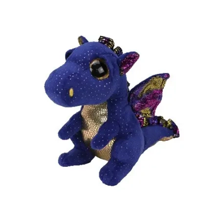 Maskotka TY Beanie Boos Smok Saffire 15 cm - Meteor