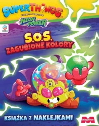 SuperThings Neon Power książka z naklejkami - praca zbiorowa