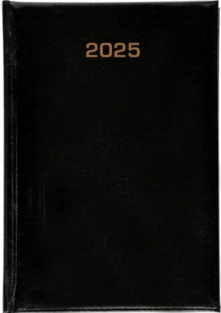 Kalendarz 2026 dzienny A5 Baladek czarny - Aniew
