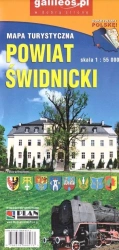 Mapa - powiat świdnicki 1:55 000 - praca zbiorowa