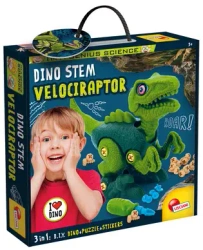 Dino stem Velociraptor I'm a genius 304-92413 - Lisciani