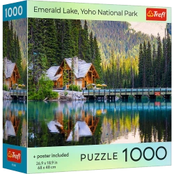 Puzzle 1000 USA Collection: Emerald Lake TREFL