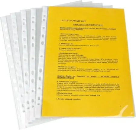 Koszulka A4 groszkowa 100szt - STARPAK