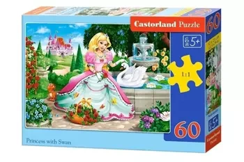 Puzzle 60 Księżniczka z łabędziem CASTOR - Castorland