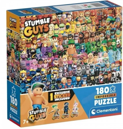 Puzzle 180 Super Kolor Stumble Guys - Clementoni