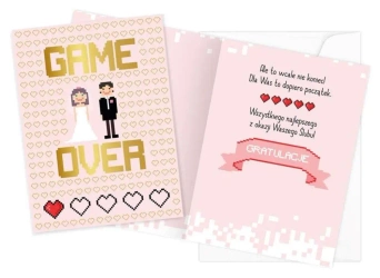 Karnet V Ślub - Kukartka