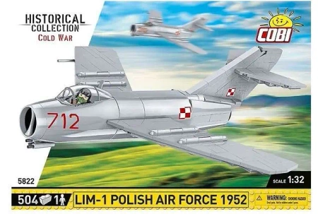 Klocki Lim-1 Polish Air Force 1952 - Cobi Klocki