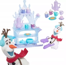 Disney Kraina Lodu Wózek Sanki z pysznościami Olafa Zestaw Frozen Kawiarnia