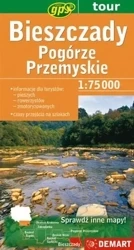 Mapa Turs. Bieszczady / Pogórze Przemyskie DEMART - Praca zbiorowa