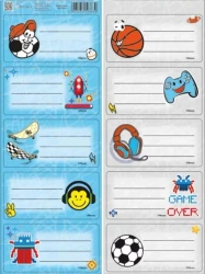 Naklejki na zeszyty pasek No name - chłopiec - Beniamin