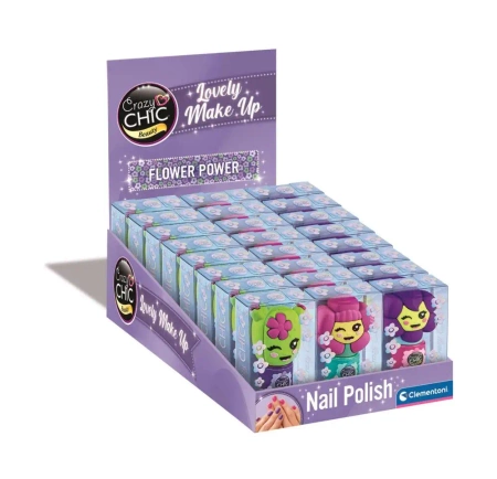 Crazy Chic - Lakier Roślinki mix - Clementoni