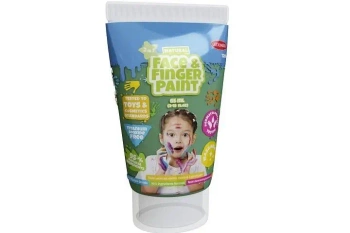 Farba dla malowania palcami zielona 65ml - Boti