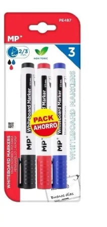 Markery do tablic 2-3mm 3szt - MP Main Paper
