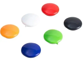 Magnes do tablic grzybek 30mm 6szt DELI