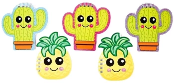 Notesik kaktusy i ananasy MIX - Fandy