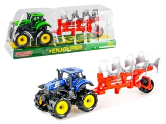 Traktor z przyczepą MIX - SWEDE