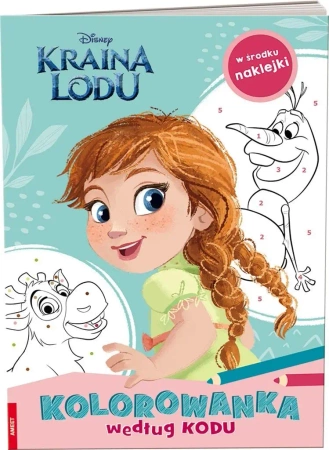 Kraina Lodu. Kolorowanka według kodu - praca zbiorowa