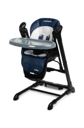 Krzesełko + huśtawka Indigo black navy - Caretero