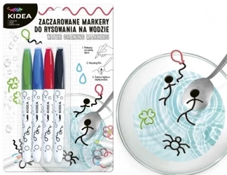 Zaczarowane markery do rysowania na wodzie KIDEA - DERFORM