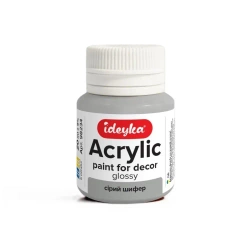 Farba akrylowa Szary łupek 20ml - Ideyka