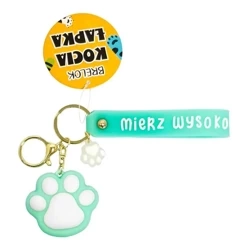 Brelok kocia łapka miętowy - MCD