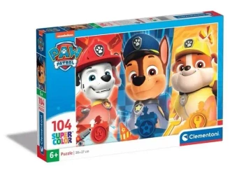 Puzzle 104 Super Kolor Psi Patrol - Clementoni