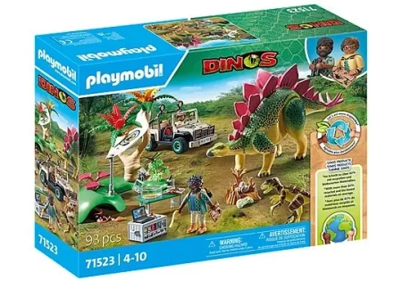 Zestaw figurek Dinos 71523 Obóz badawczy z dinozaurami - Playmobil
