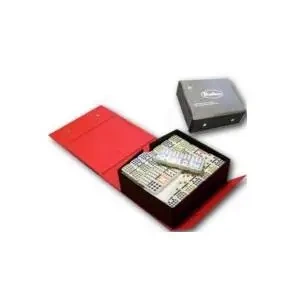 Domino kolorowe 136szt etui - Grapet