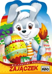 Zajączek. Wielkanocna kolorowanka - opracowanie zbiorowe