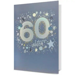Karnet B6 Urodziny 60 - Pan Dragon
