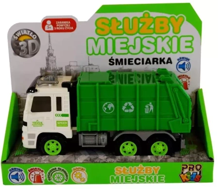 Pojazd Miejskie służby śmieciarka - Pro Kids