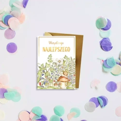 Karnet mini B8 Las - Henry